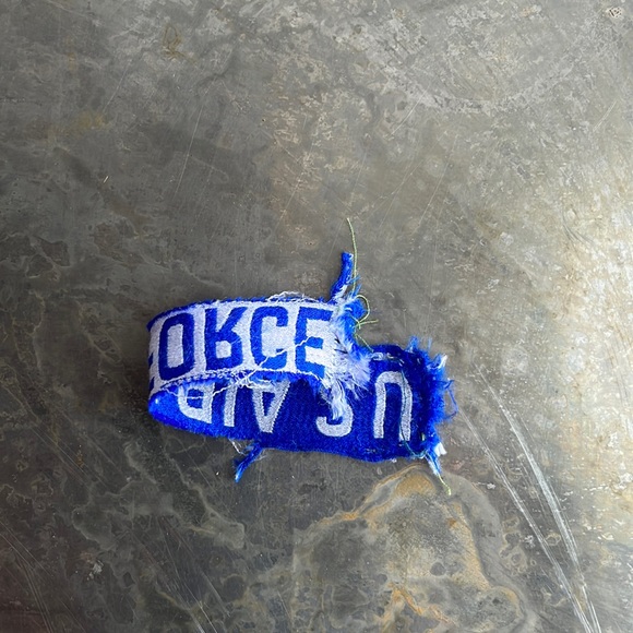 U.S. AIR FORCE blue tape patch, vintage - Picture 6 of 11